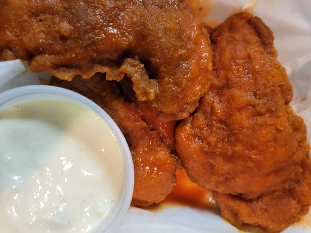 Boneless Buffalo Tenders.