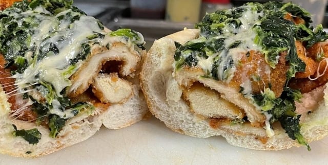 Large Chicken Cutlet Supreme.