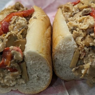 Chicken Marsala Cheesesteak