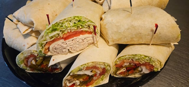 Assorted Wrap Tray **Please order 24hrs in Advance***.