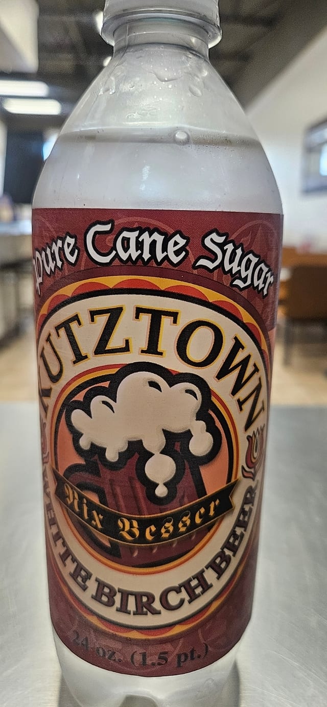 Kutztown White Birch Beer.