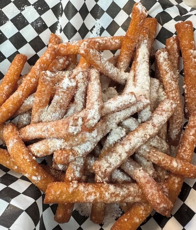 Funnel cake fries