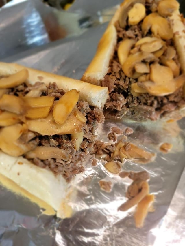 Mushroom Cheesesteak.