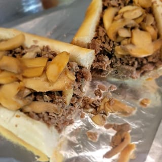 Large Mushroom Cheesesteak