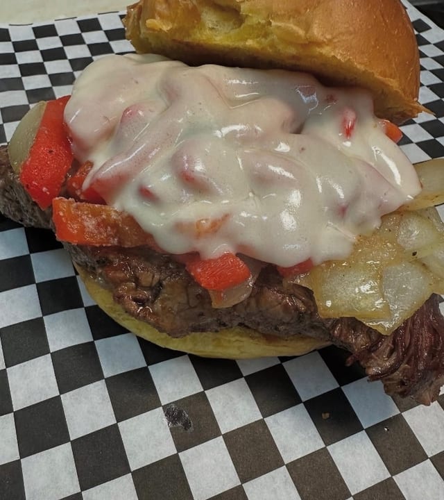 Filet Mignon sandwich.