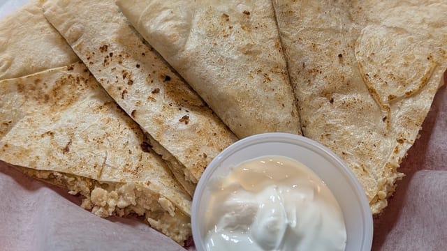 Chicken Cheesesteak Quesadilla