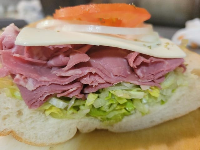 Large Corned Beef Hoagie